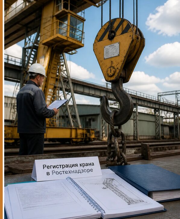 Регистрация крана в Ростехнадзоре в Бирске от 15591 р. | Авеста ОТиПБ